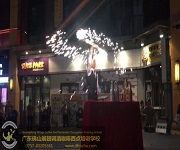 2017年5月1日【番禺萬達(dá)廣場(chǎng)】朱歡洪被聘請(qǐng)為花式調(diào)酒演出嘉賓！